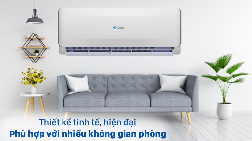 Máy lạnh 2 chiều Casper 1.5 HP EH-12TL22 - Thiết kế